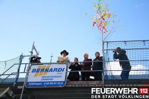 Richtfest am neuen Gerätehaus der Feuerwehr in Geislautern (Foto: Freiwillige Feuerwehr Völklingen)