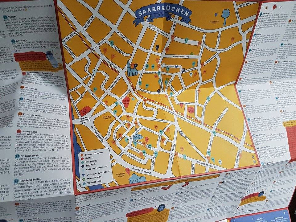 Die "MAP FOR YOUNG TRAVELLERS" (Foto: Hell)