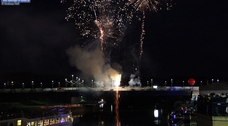 Feuerwerk auf dem Saarfest (Archiv)