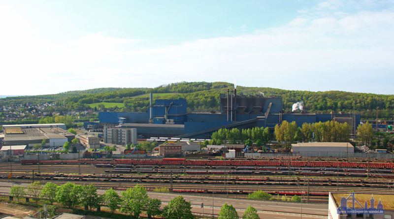 Das Blasstahlwerk der Saarstahl AG in Völklingen (Foto: Hell)