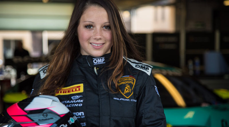 Carrie Schreiner gehört auch 2018 zum Lamborghini Junior Programm (Foto: motorsport-xl.de)