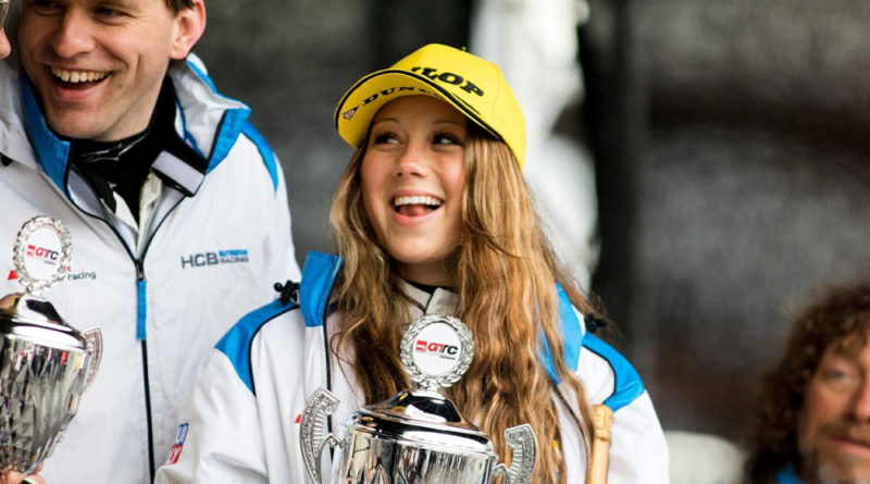 Carrie Schreiner mit zwei Siegen beim DMV GTC und DUNLOP 60 (Foto: Stefan Deck)