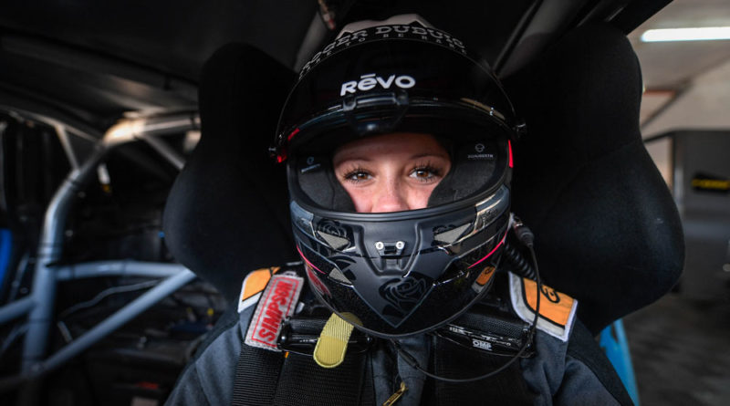 Carrie Schreiner im Lamborghini Super Trofeo in Imola (Foto: motorsport-xl.de)