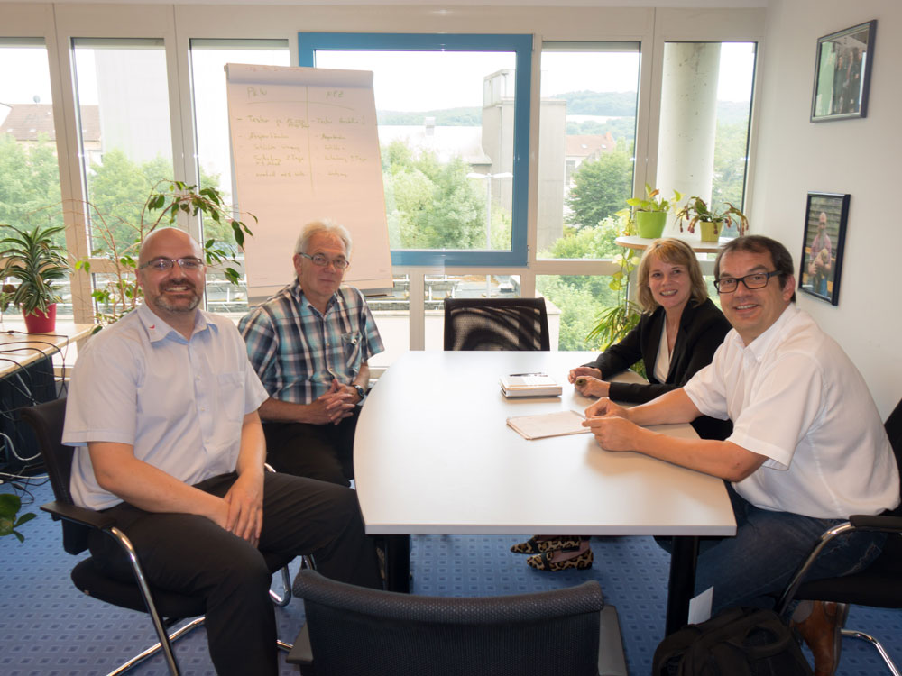Foto: vl. Thorsten Gundacker-Dollak, Wolfried Willeke, Christiane Blatt, Erik Roskothen (Foto: SPD)