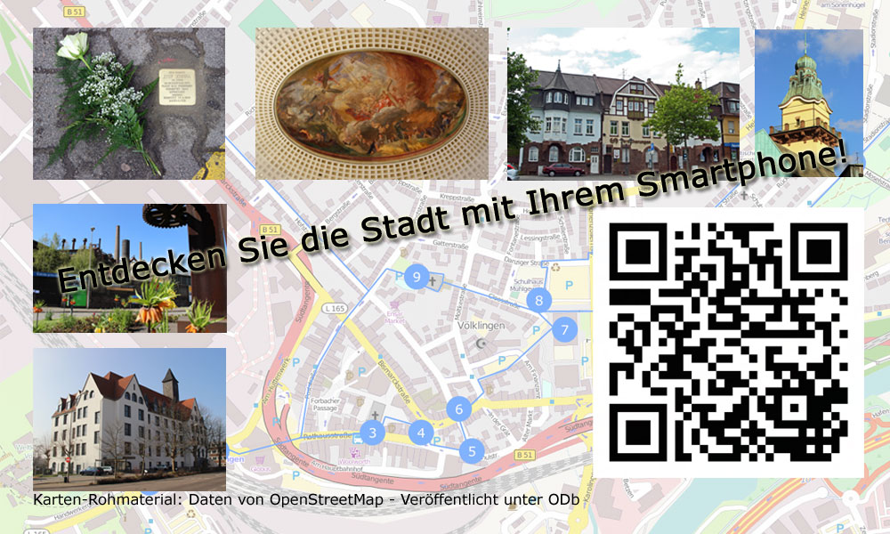 Karten-Rohmaterial: Daten von OpenStreetMap - Veröffentlicht unter ODb