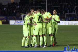 Am Ende konnte sich der FCS über den Sieg freuen (Foto: Hell)