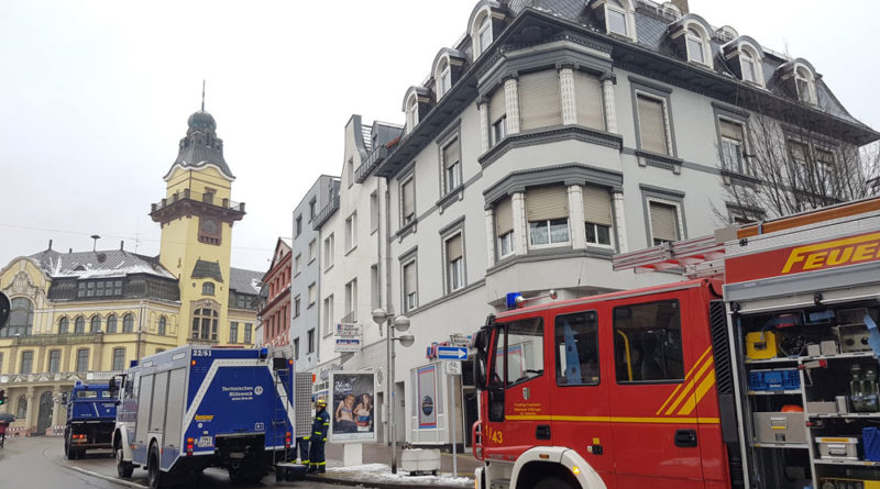 Auch die Feuerwehr war vor Ort. (Foto: Hell)