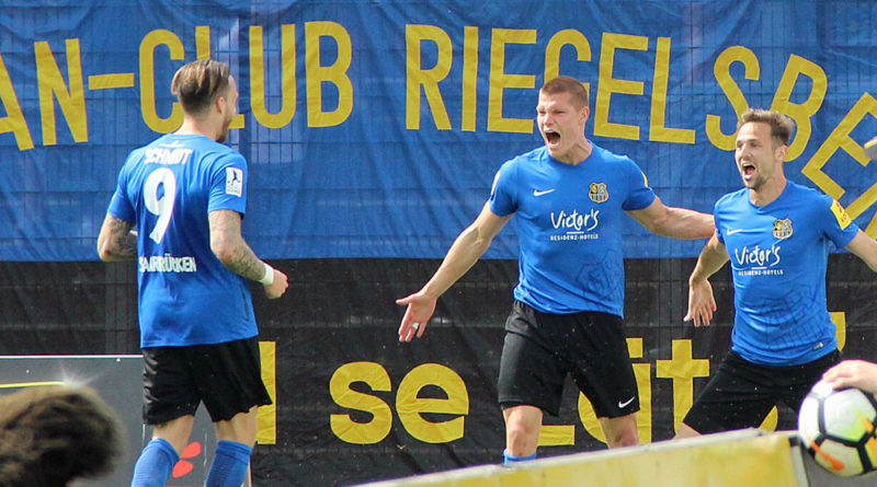 Nur 9 Minuten brauchte der FCS für die Führung (Foto: Hell)