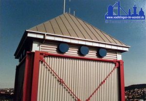 Der neugestaltete Trockenturm