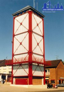 Der neugestaltete Trockenturm