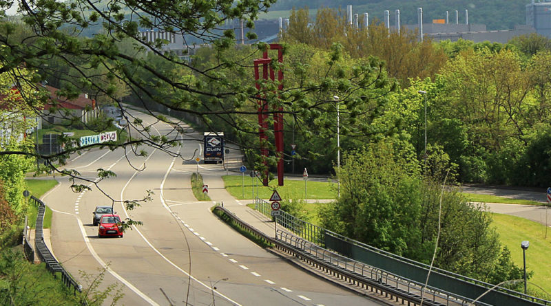 Die B51 bei Völklingen (Symbolfoto: Hell)