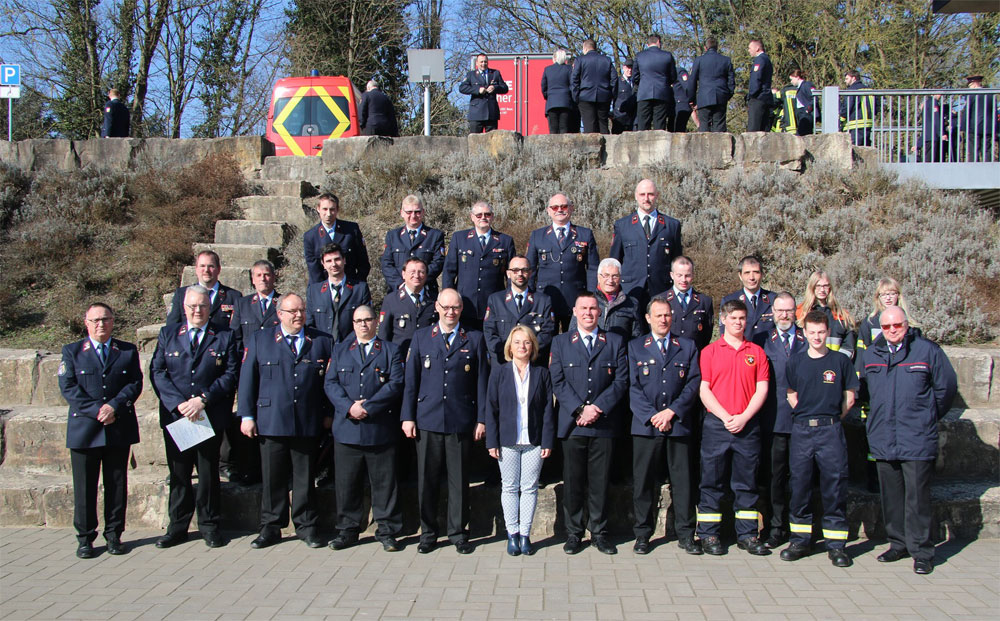  Am Sonntag, dem 25.02.2018 fand im Dorfgemeinschaftshaus Geislautern die diesjährige Hauptversammlung der Freiwilligen Feuerwehr Völklingen statt. (Foto: Stadt)