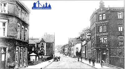 Die heutige Karl-Janssen-Straße 1913