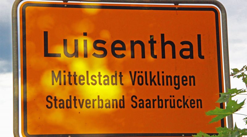 Ortsschild Luisenthal (Symbolfoto: Hell)