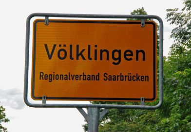 Ortsschild Völklingen (Symbolfoto: Hell)