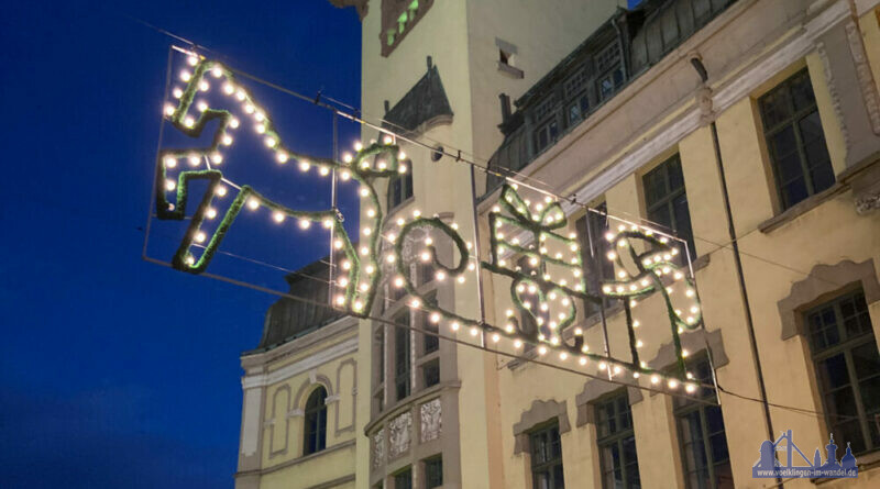 Weihnachtsbeleuchtung 2022 (Foto: Stadt)